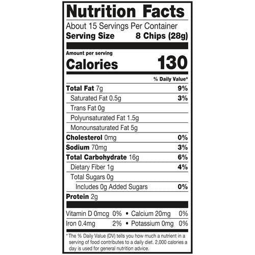 Late July Snacks, Thin & Crispy Organic Tortilla Chips, Sea Salt & Lime, 14.75 Oz Party Size Bag
