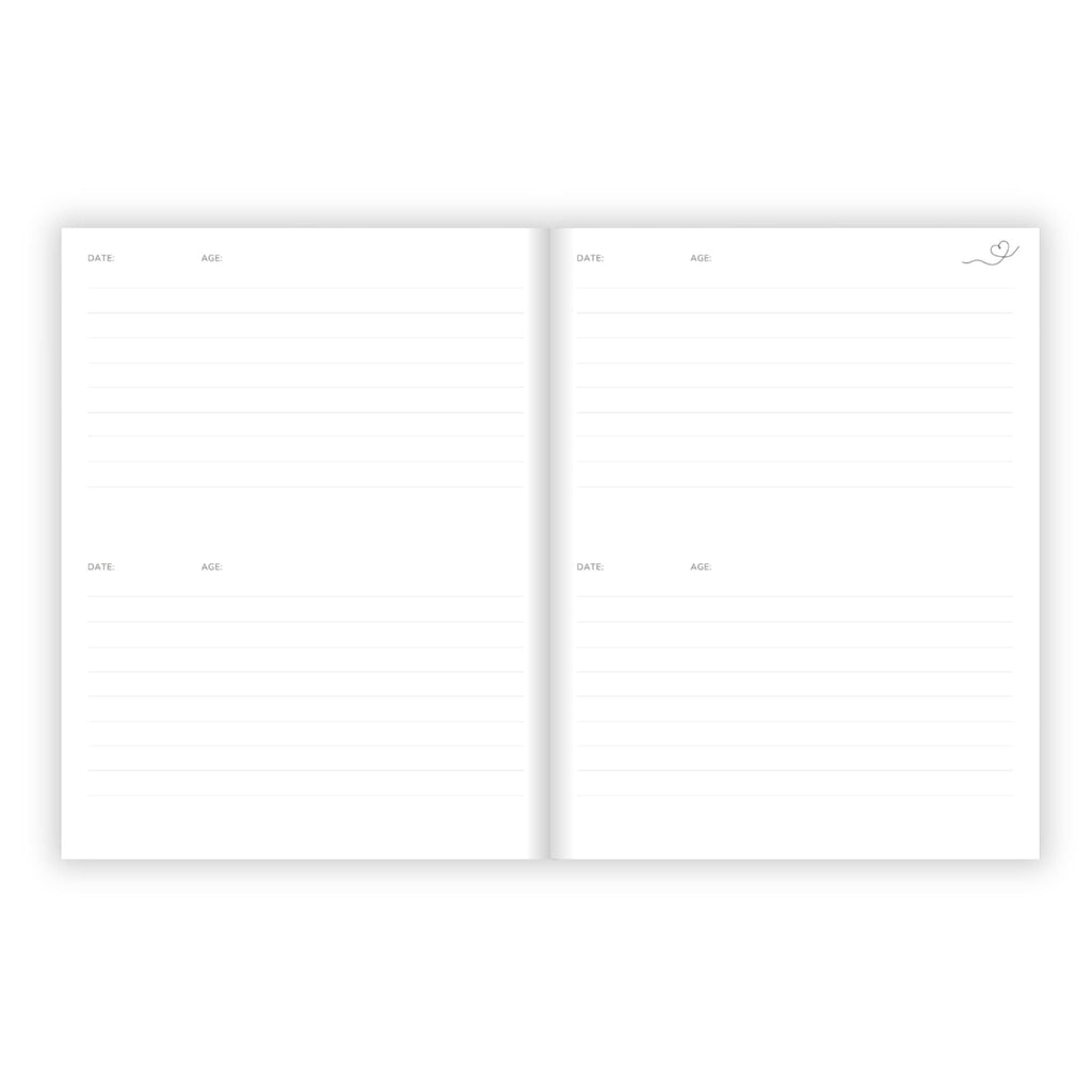 Birthday Memory Book- Blue Wave