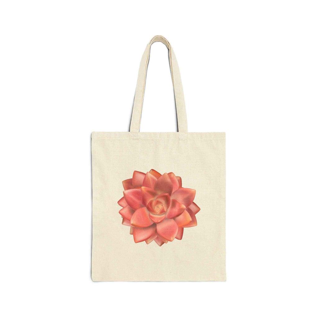 Graptosedum California Sunset Succulent Canvas Tote Bag – Eco Friendly Everyday Carry
