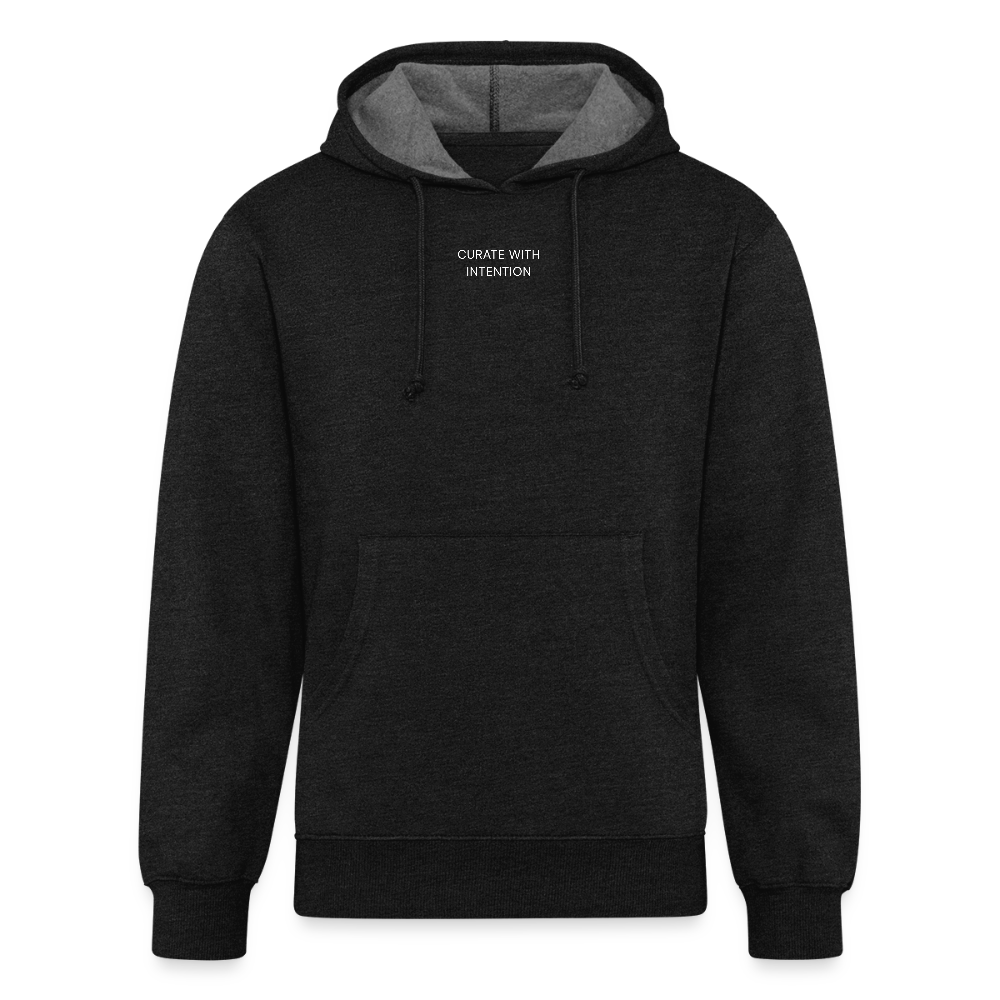 Curate with intention Unisex Organic Hoodie