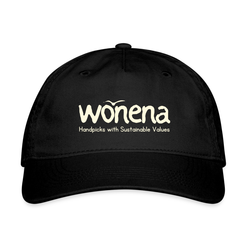 Unisex Organic Cotton Organic Baseball Cap - Dark