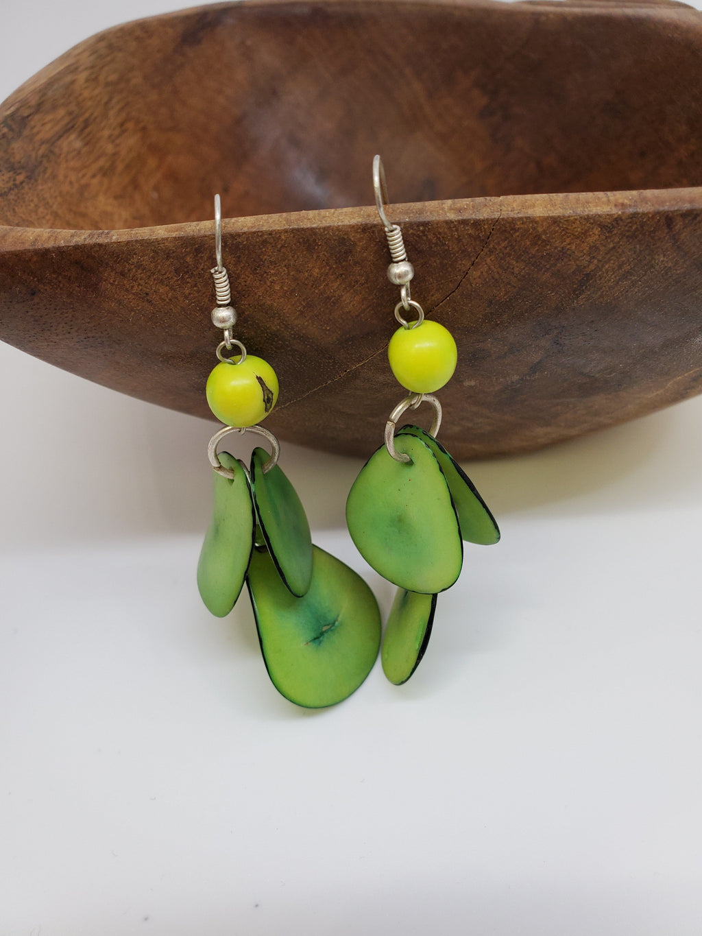 Tagua Nut Earrings