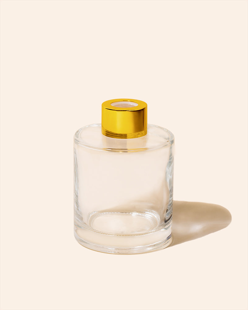 5oz mod diffuser set- translucent naked w/lustrous gold collar pack of 12