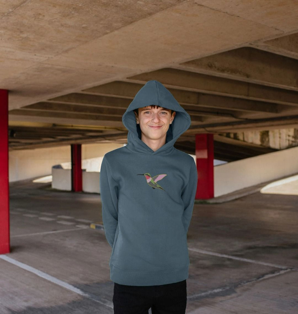 Hummingbird Pullover Hoodie (Kids)