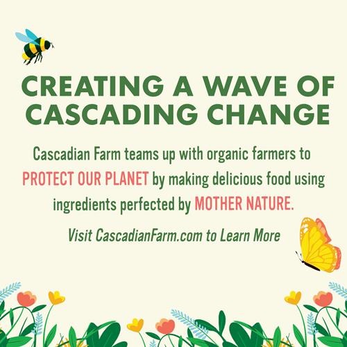 Cascadian Farm Organic Granola With No Added Sugar, Coconut Cashew Cereal, Resealable Pouch, 11 Oz.