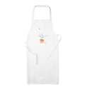 Tea Time Organic Apron (White)