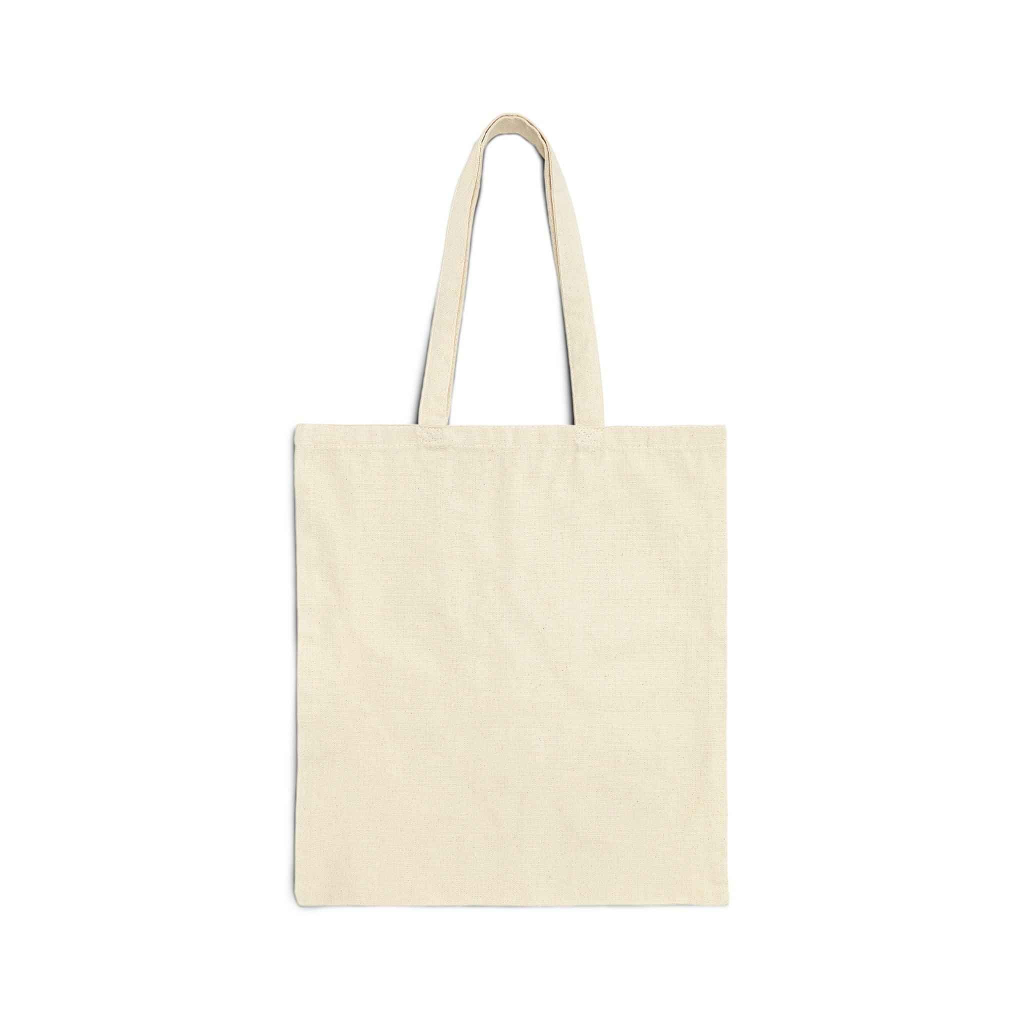 Melting Monstera Albo Canvas Tote Bag – Eco Friendly Everyday Carry