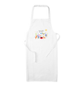 Love What You Grow Garden Party Apron (White)