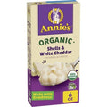 Annies Homegrown Organic Macaroni & Cheese - Shells & White Cheddar - 6 Oz