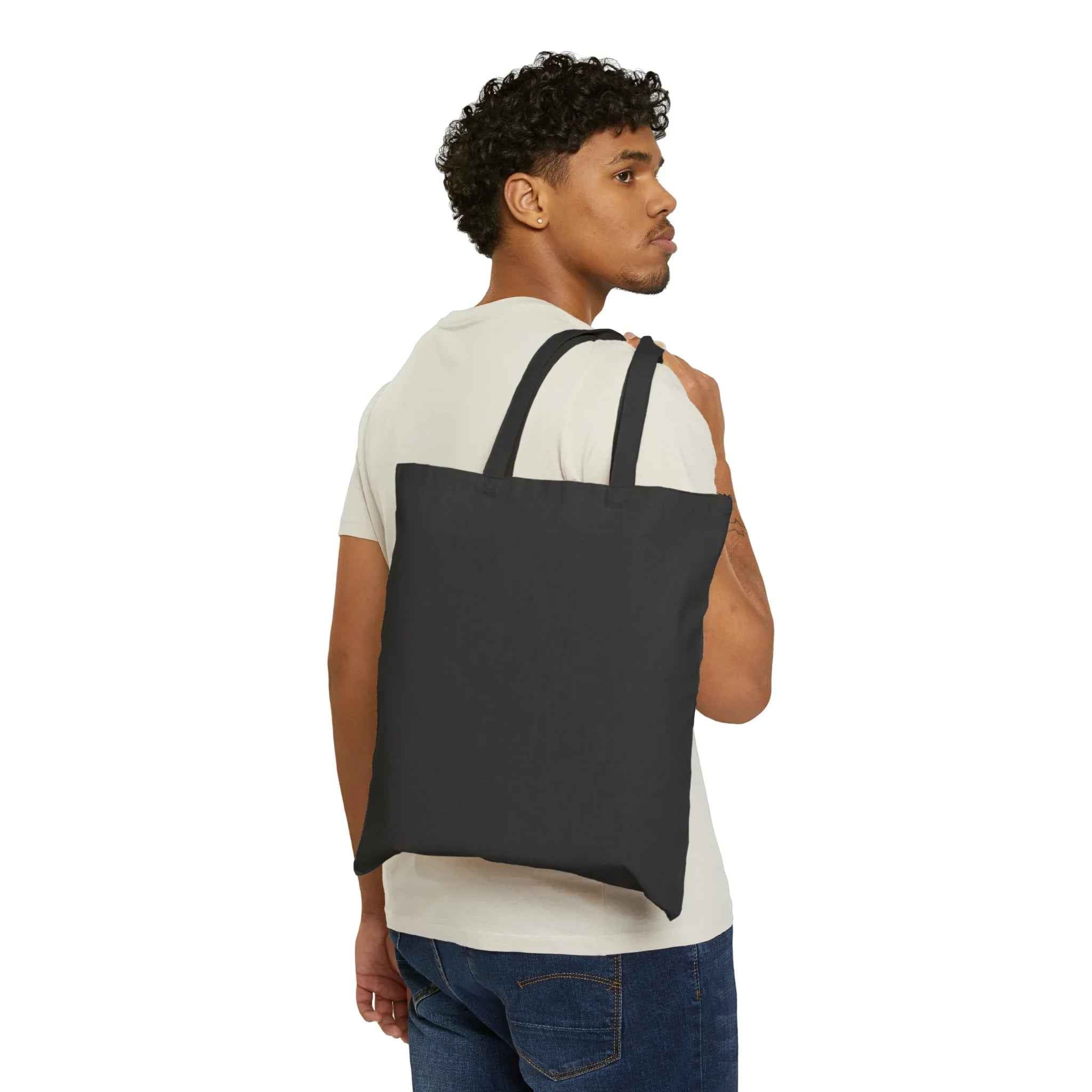 Noble Aeonium Succulent Canvas Tote Bag – Eco Friendly Everyday Carry