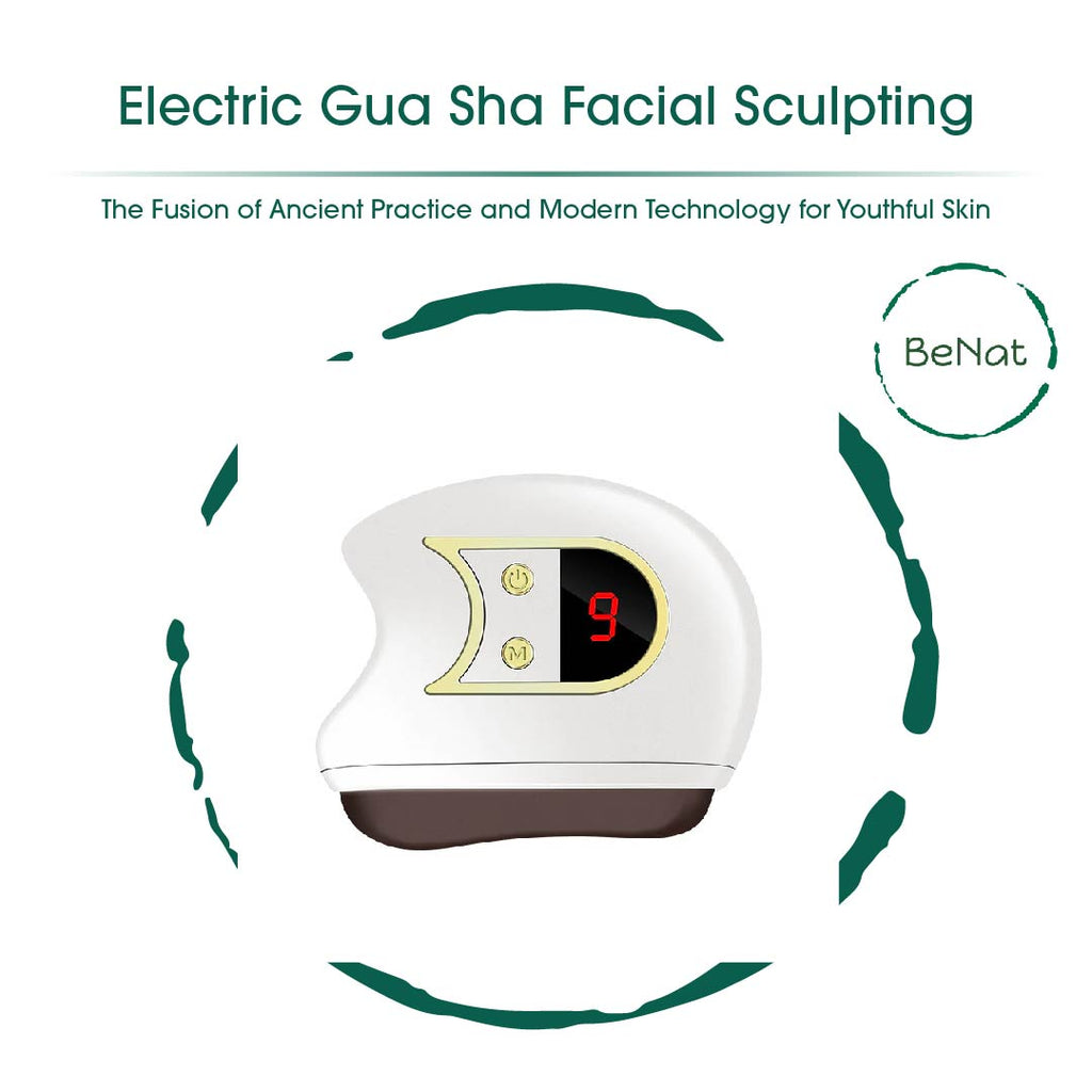 Lift, Sculpt & Glow Toolkit -Set of 3 LED Therapy, Electric Gua Sha & Microcurrent Toning Device for Radiant Skin