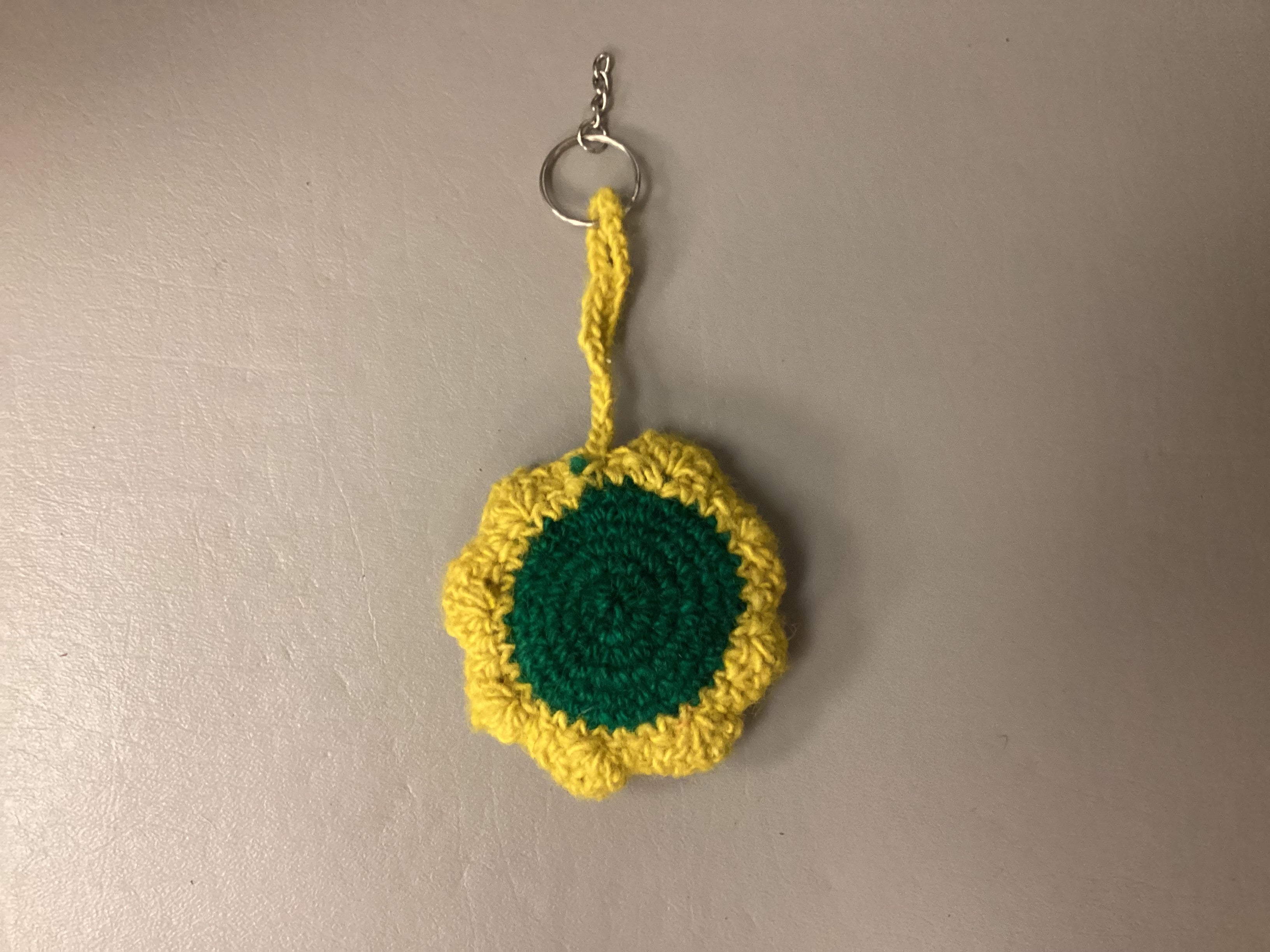 Crochet Sunflower Hanging
