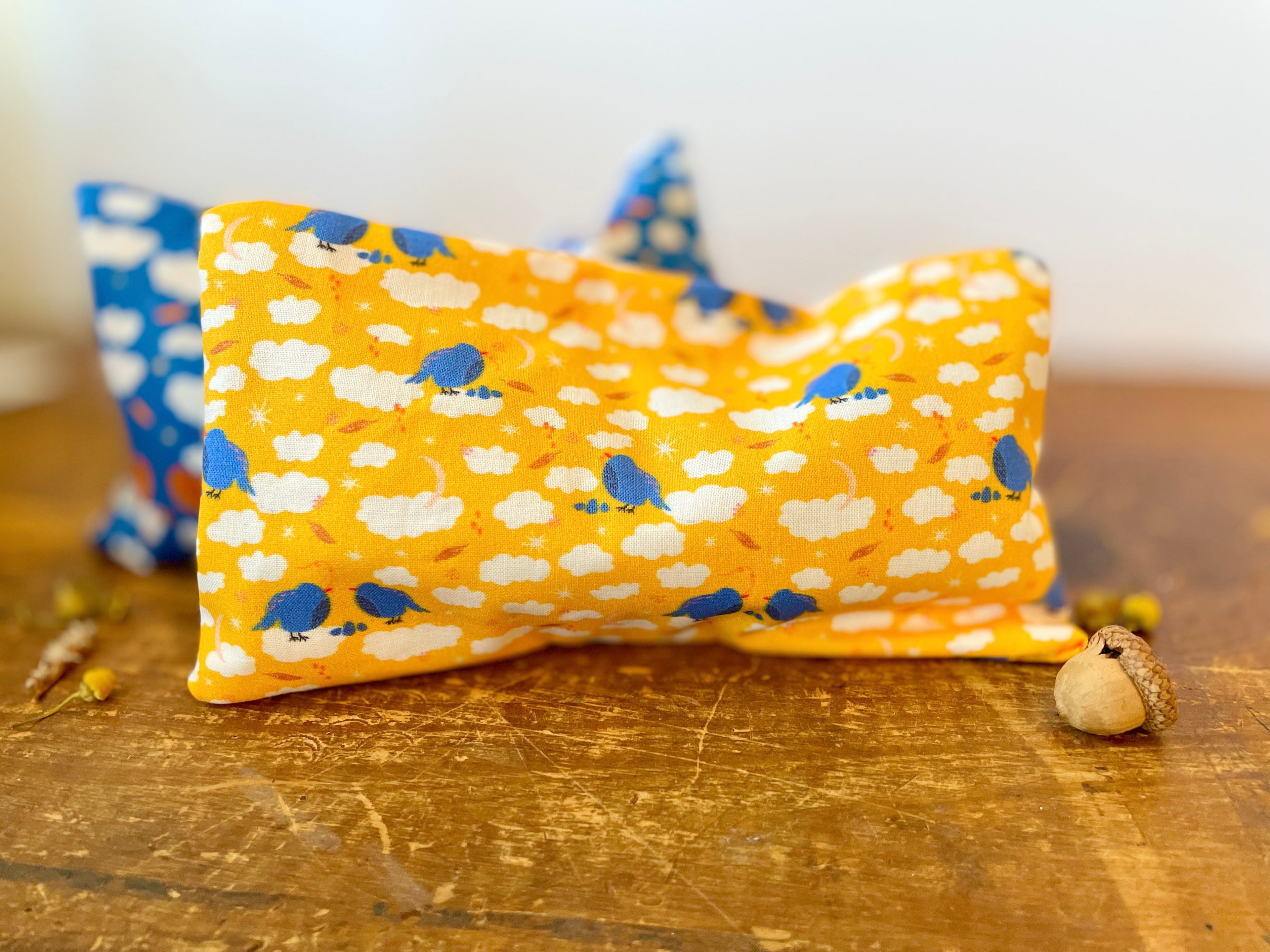 Build Your Own Custom Wellness Box with Organic Eye Pillow, Tea, Soy Candle & Greeting Card w. Envelope