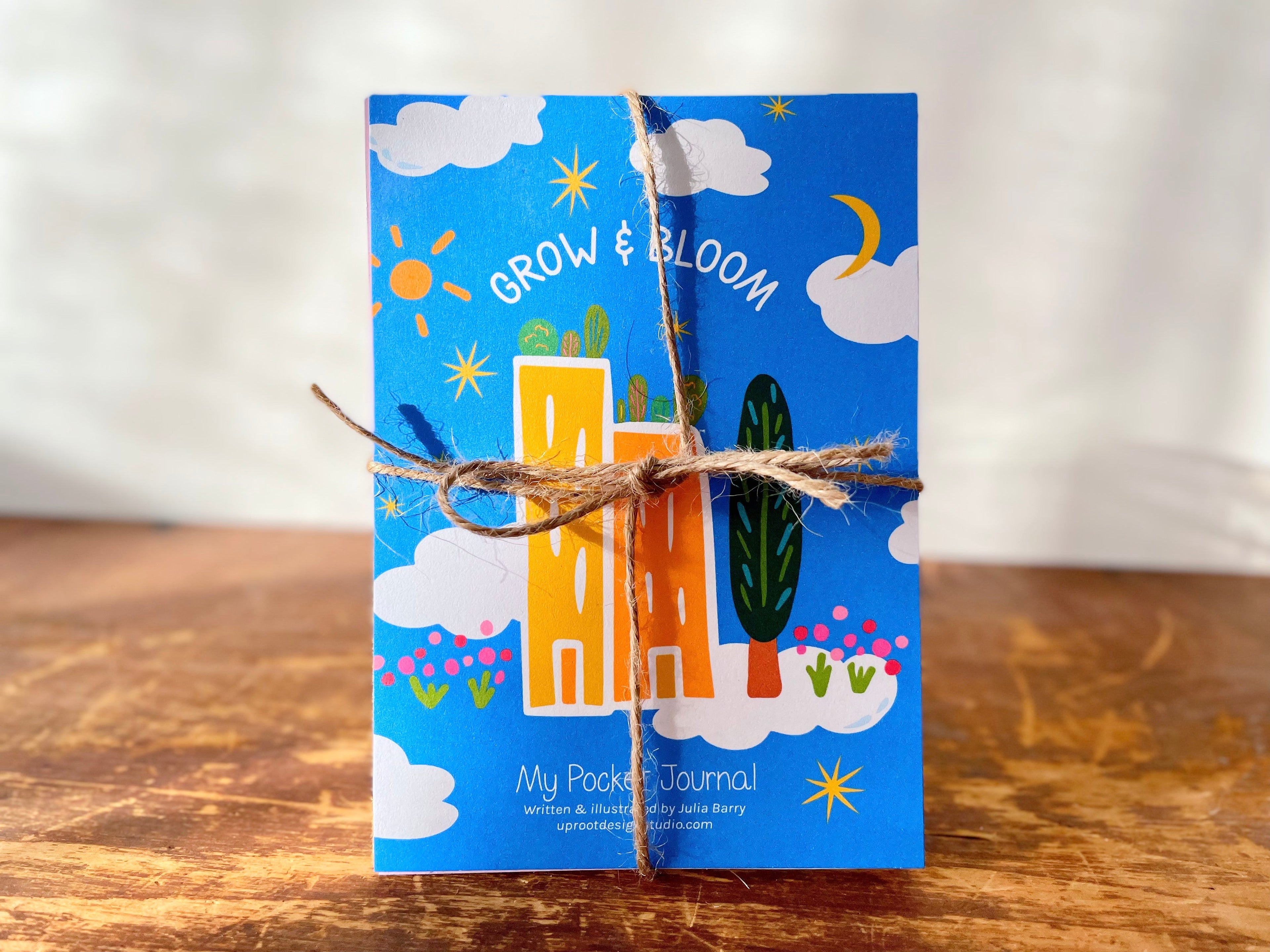 "Get Growing" Mindful Gardening Kit: Mindfulness Journal, Meditation Card +  Growing Kit - Assorted (Grow & Bloom)