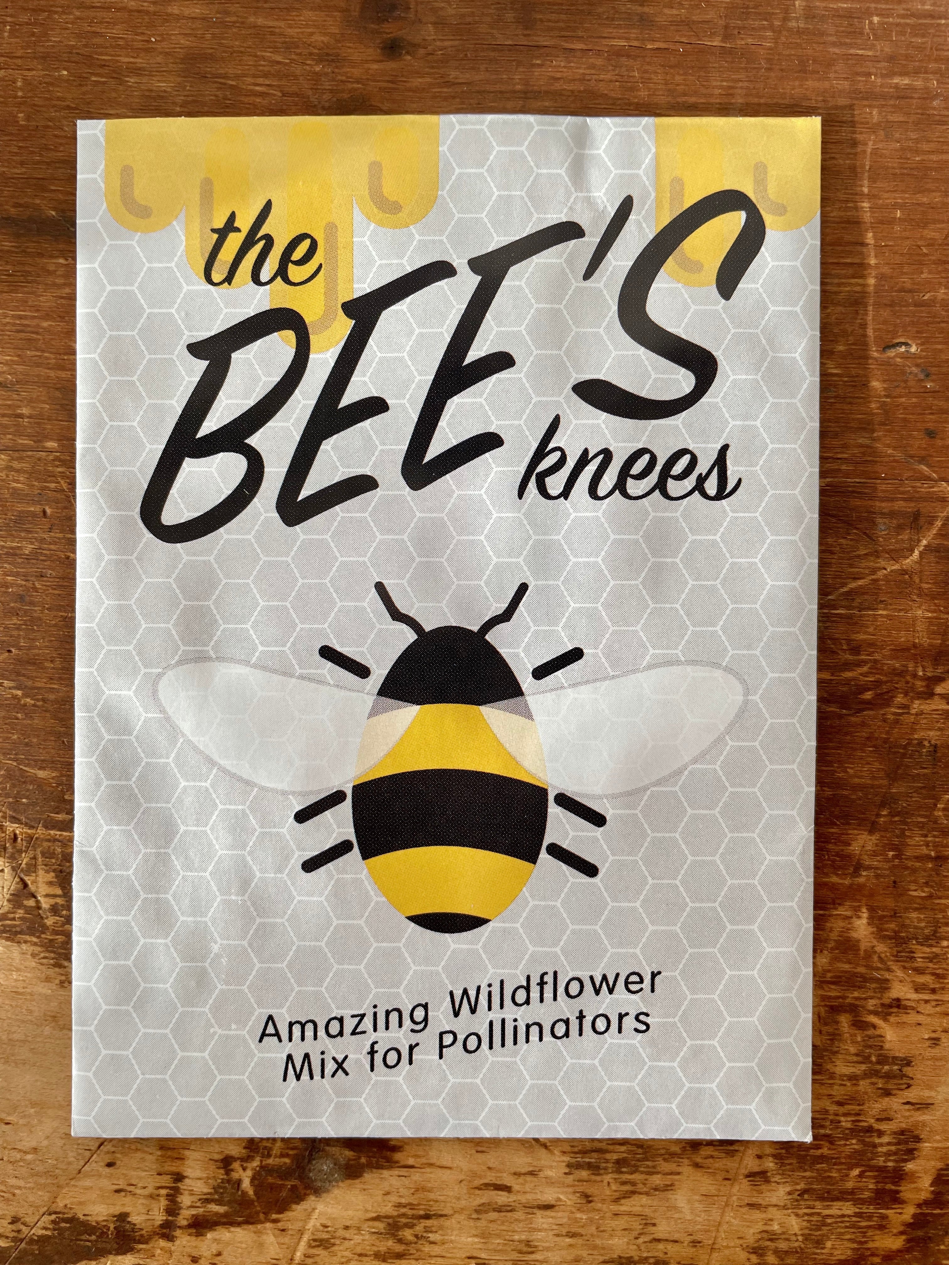 Non-GMO Wildflower Pollinator Garden Seed Packet - Attract Bees, Butterflies & Hummingbirds! (Seeds of Hope)