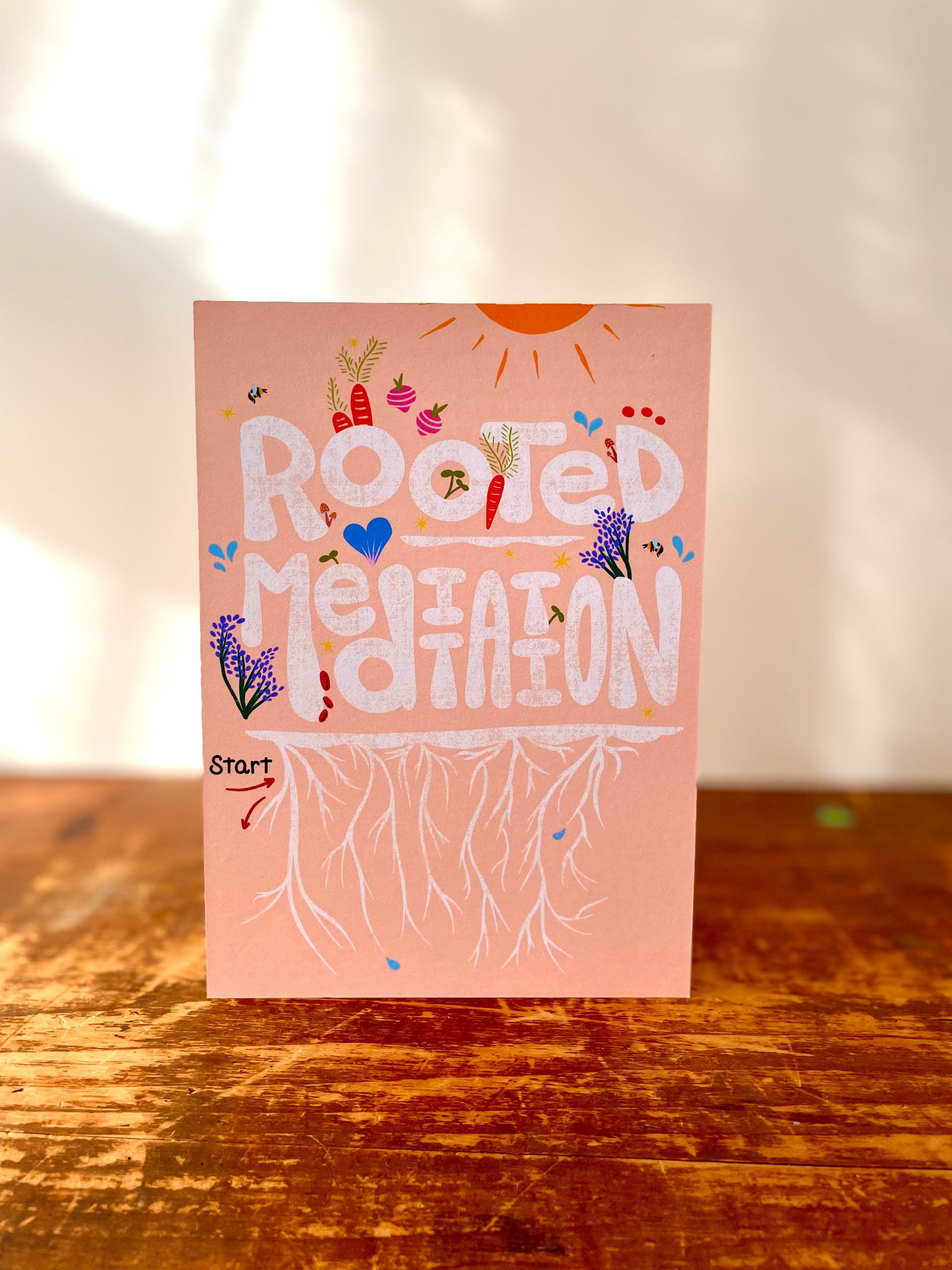 "Get Growing" Mindful Gardening Kit: Mindfulness Journal, Meditation Card +  Growing Kit - Assorted (Grow & Bloom)