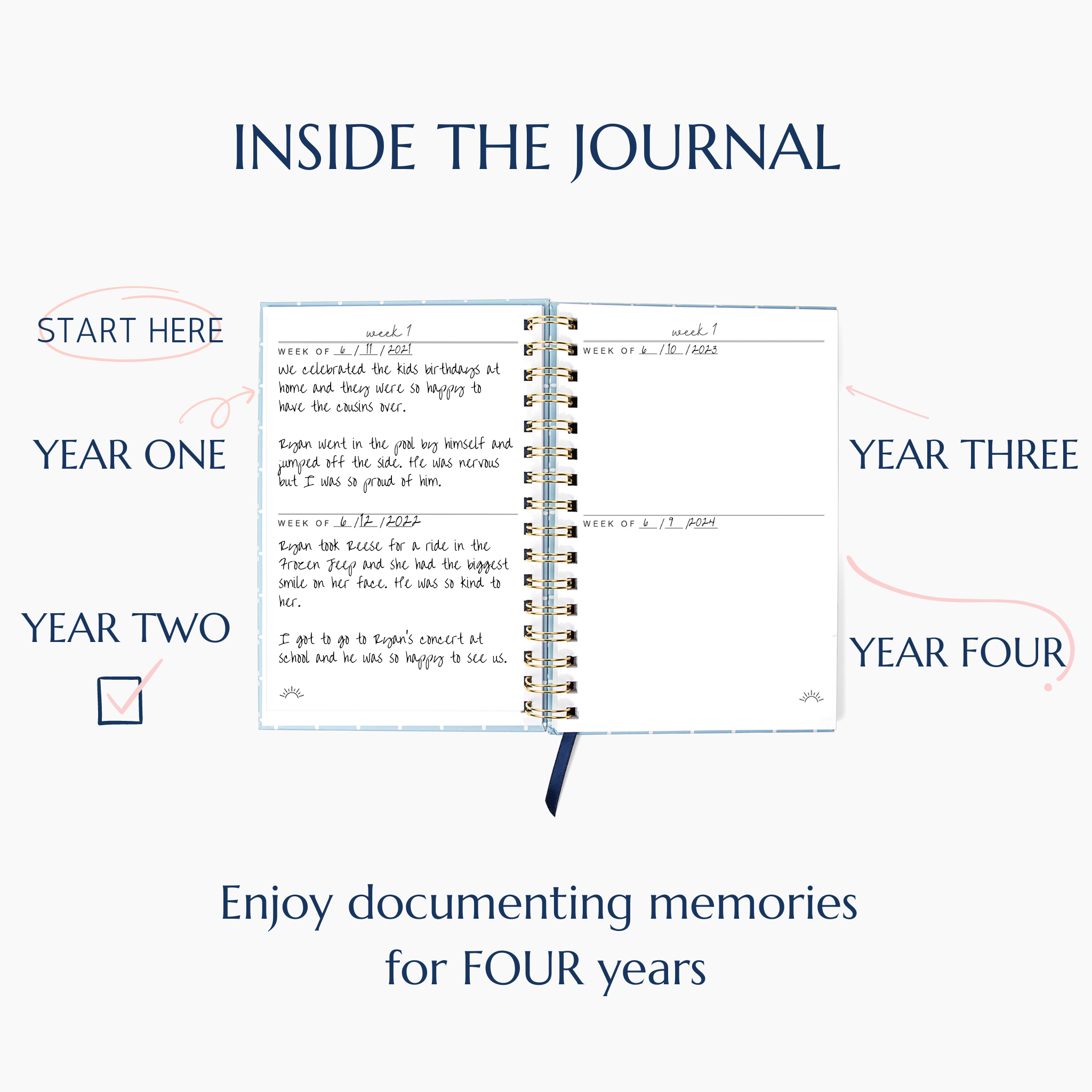 Sage Green Moments of Joy Journal