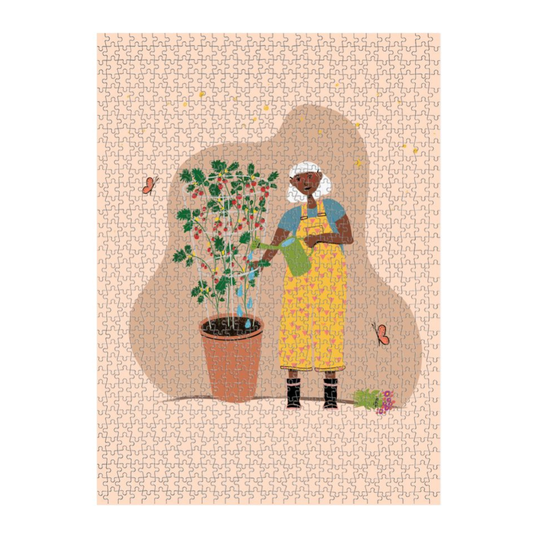 Joyful Tomato Gardener 100% Recycled Vertical Puzzle