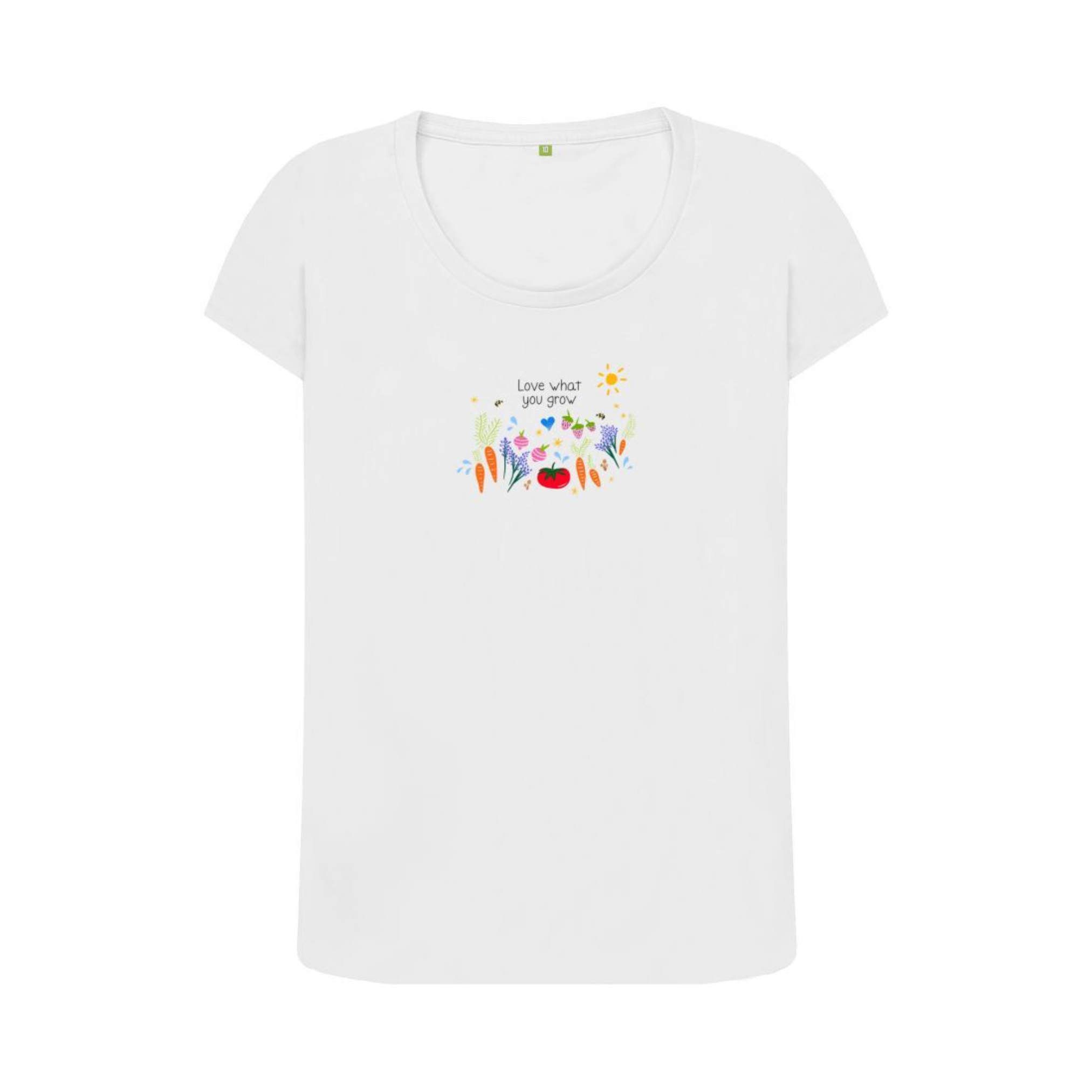 Love What You Grow "Garden Party" Scoop Neck T-Shirt (Adult)
