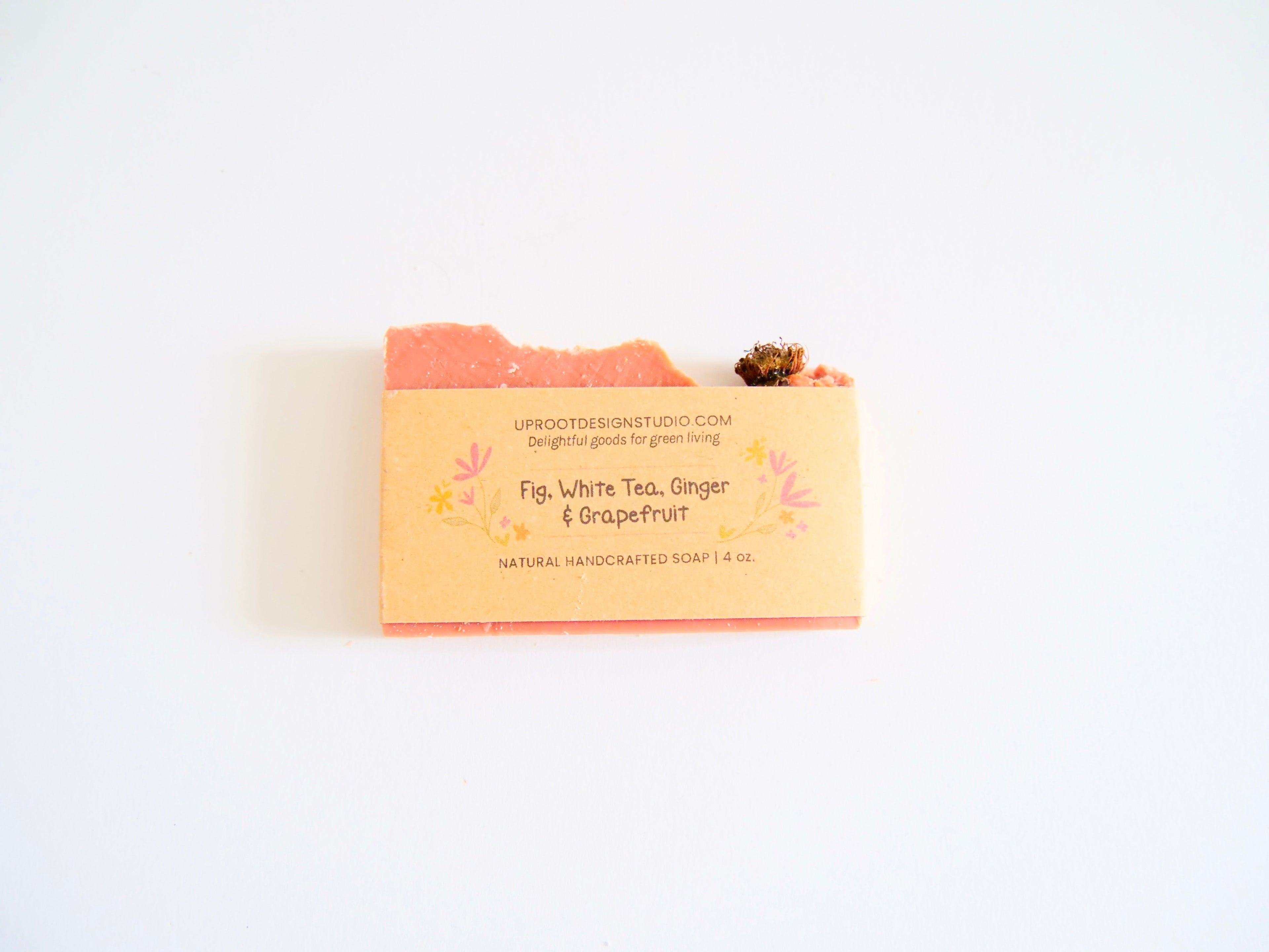Handmade Scented Soap w. Foraged, Natural, Organic Ingredients for a Refreshing Spa Experience (Assorted)