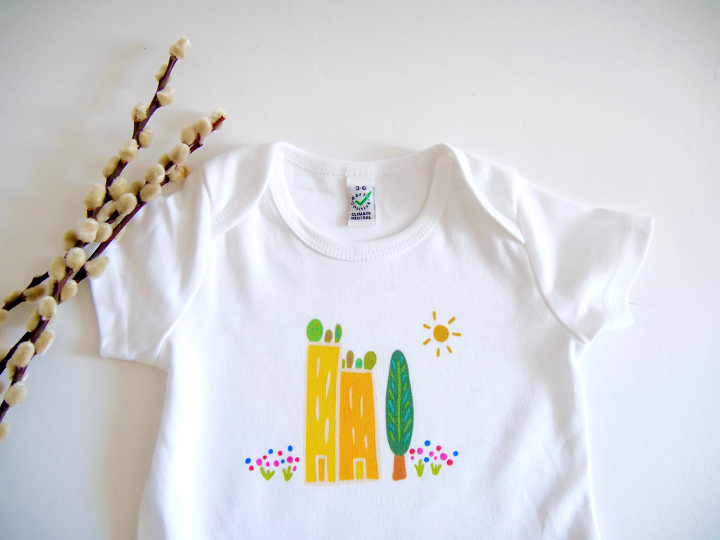 Green Cities Organic Onesie (Grow & Bloom)
