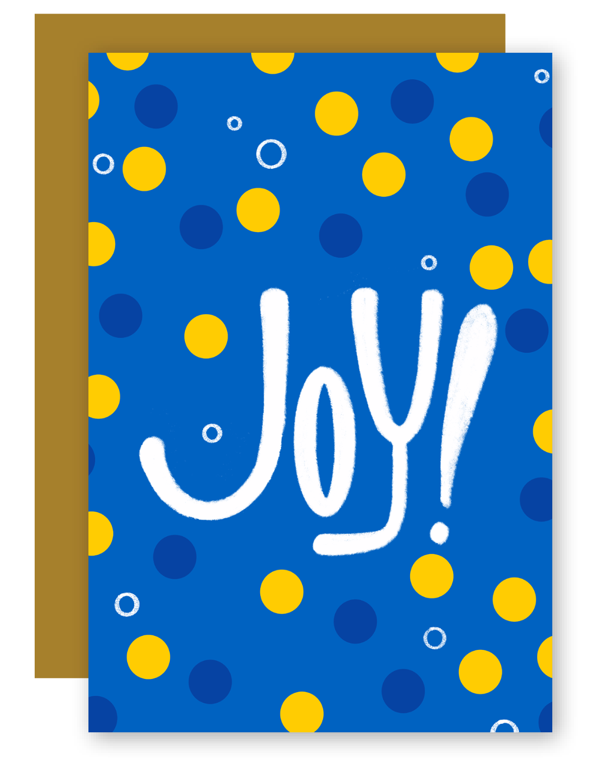 Joy! Holiday Greeting Card + Matching Envelope - Assorted (Winter Wishes)