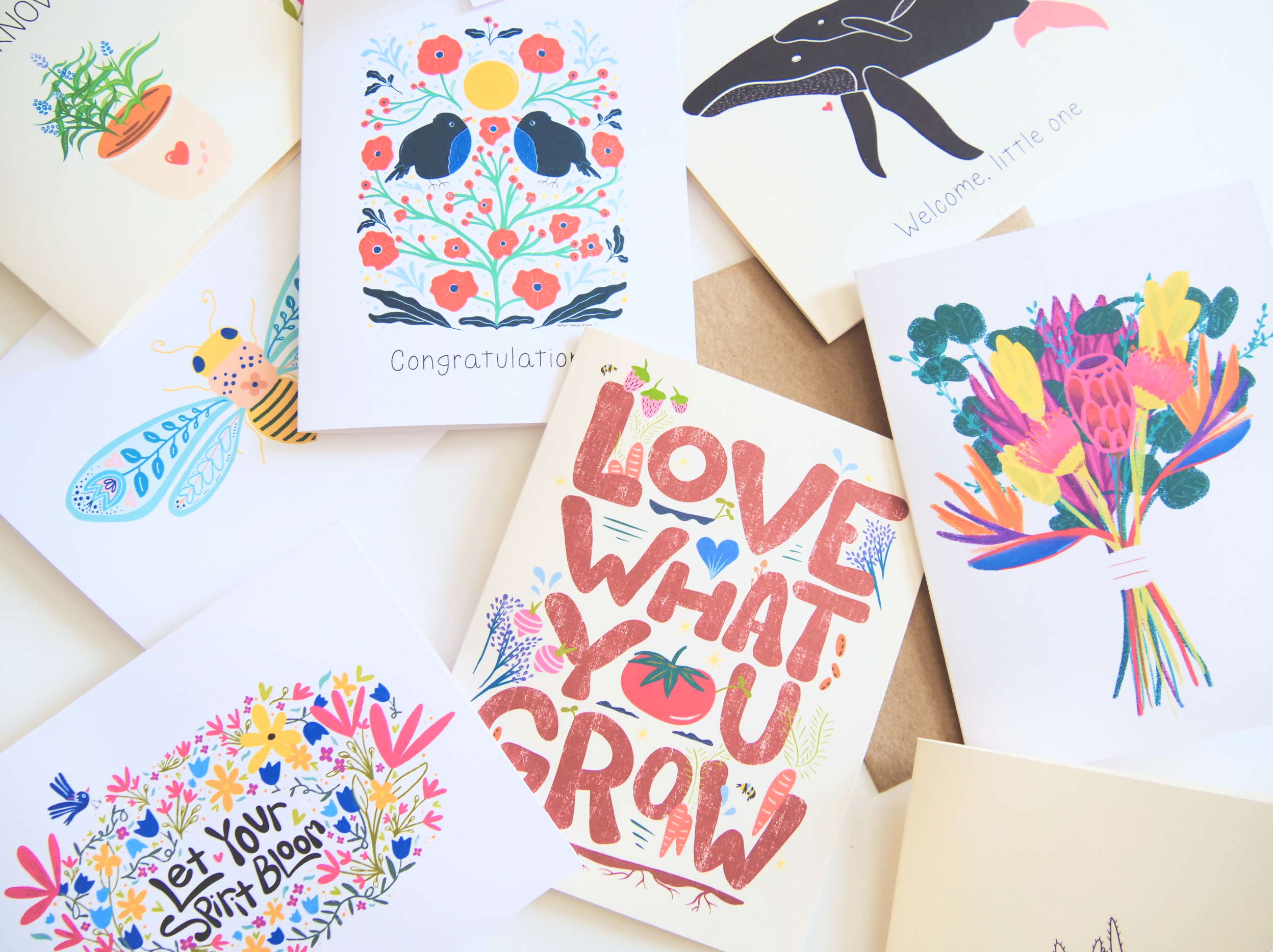 Mother's Day Greeting Cards + Matching Envelope - Assorted (Occasions / Words of Love)