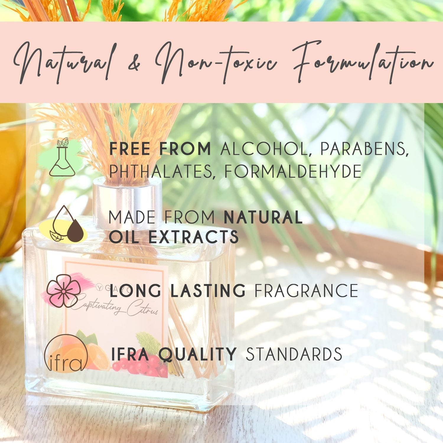 Spring Blossom Reed Diffuser Set