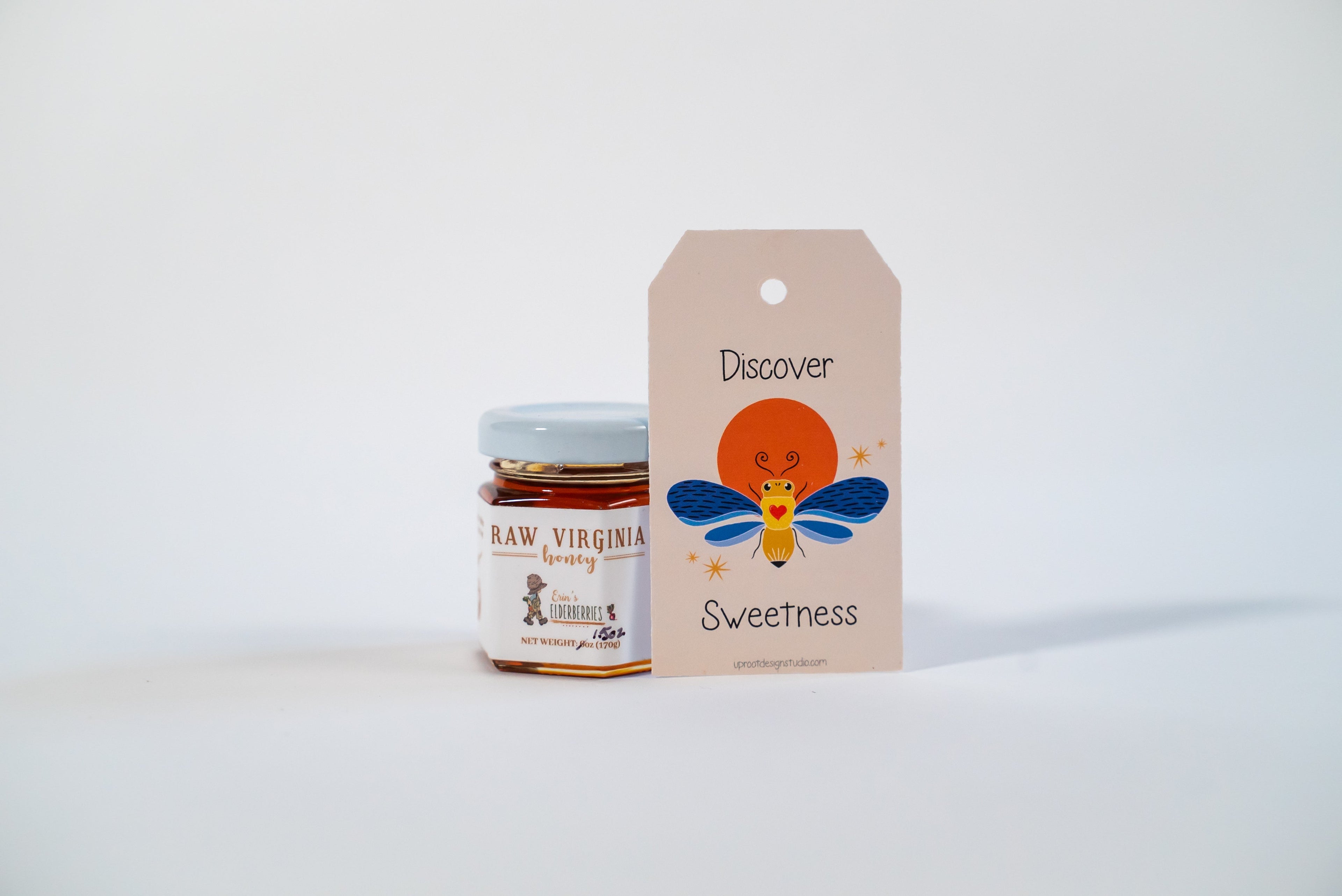 "Winter Wellness" Gift Box: Chamomile Eye Pillow, Uplifting Teas, Honey, Soy Candle & Greeting Card (Winter Dreaming)