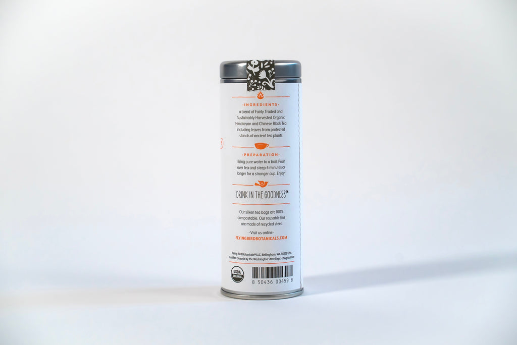 Organic Tea Time Tin - 6 Eco-Teabags (Assorted)
