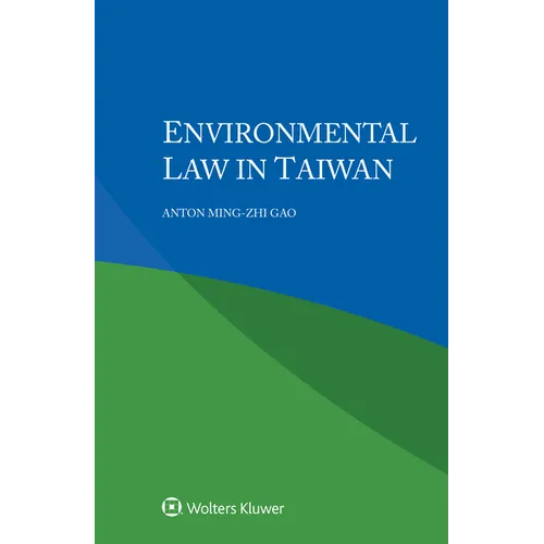 Environmental Law in Taiwan - Paperback