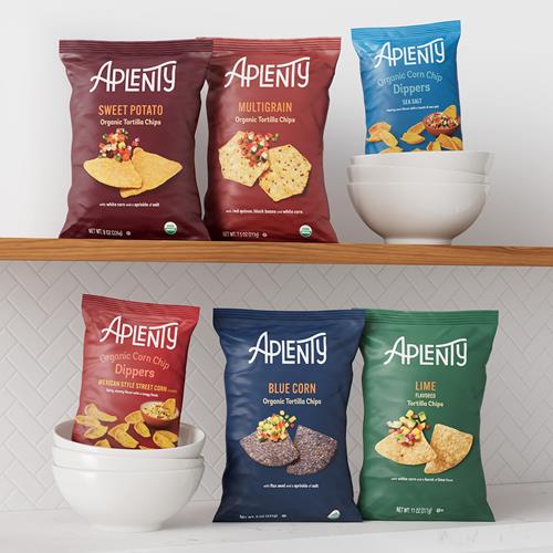 Aplenty Organic Multigrain Tortilla Chips, 7.5 Oz