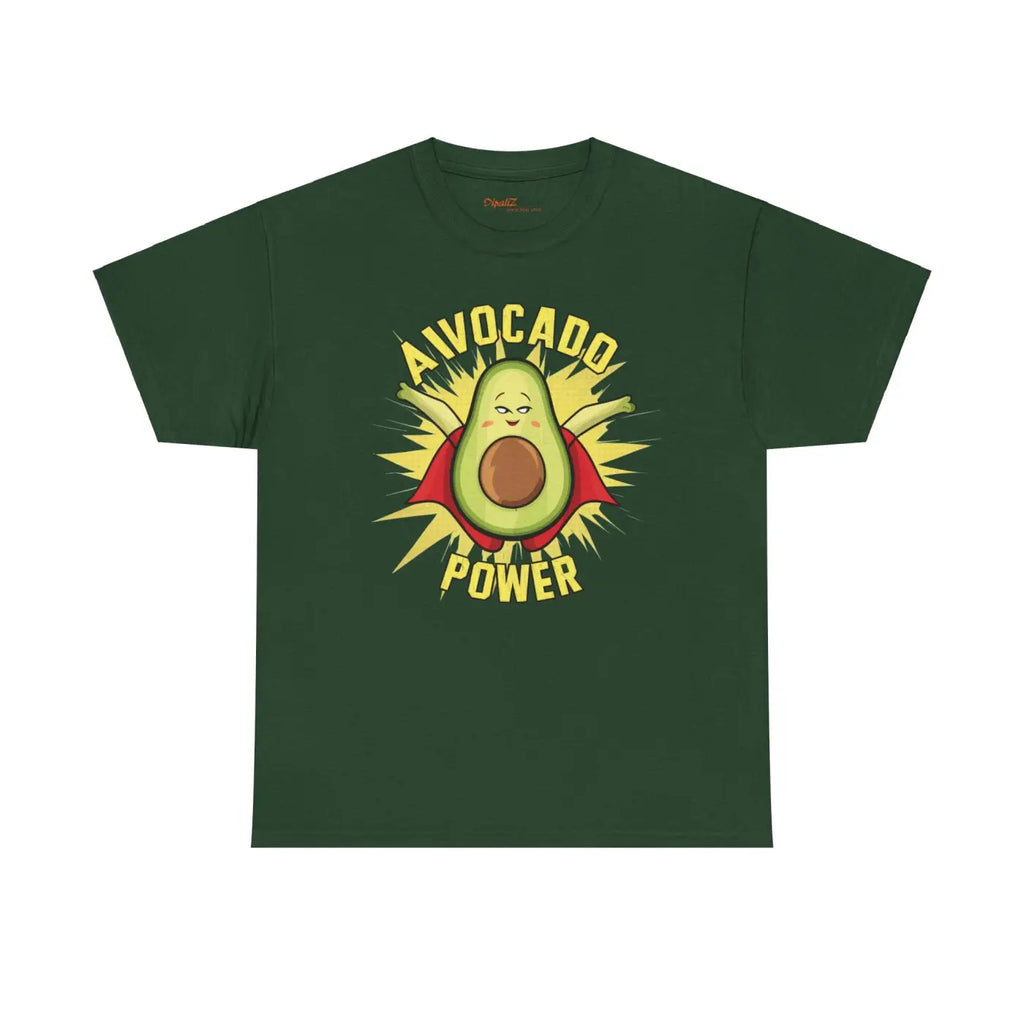 Avocado Power T-shirt – Eco-friendly Cotton - Dipaliz