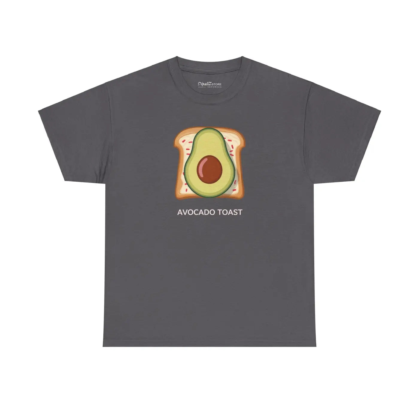 Avocado Toast Heavy Cotton Tee – Eco-friendly - Dipaliz
