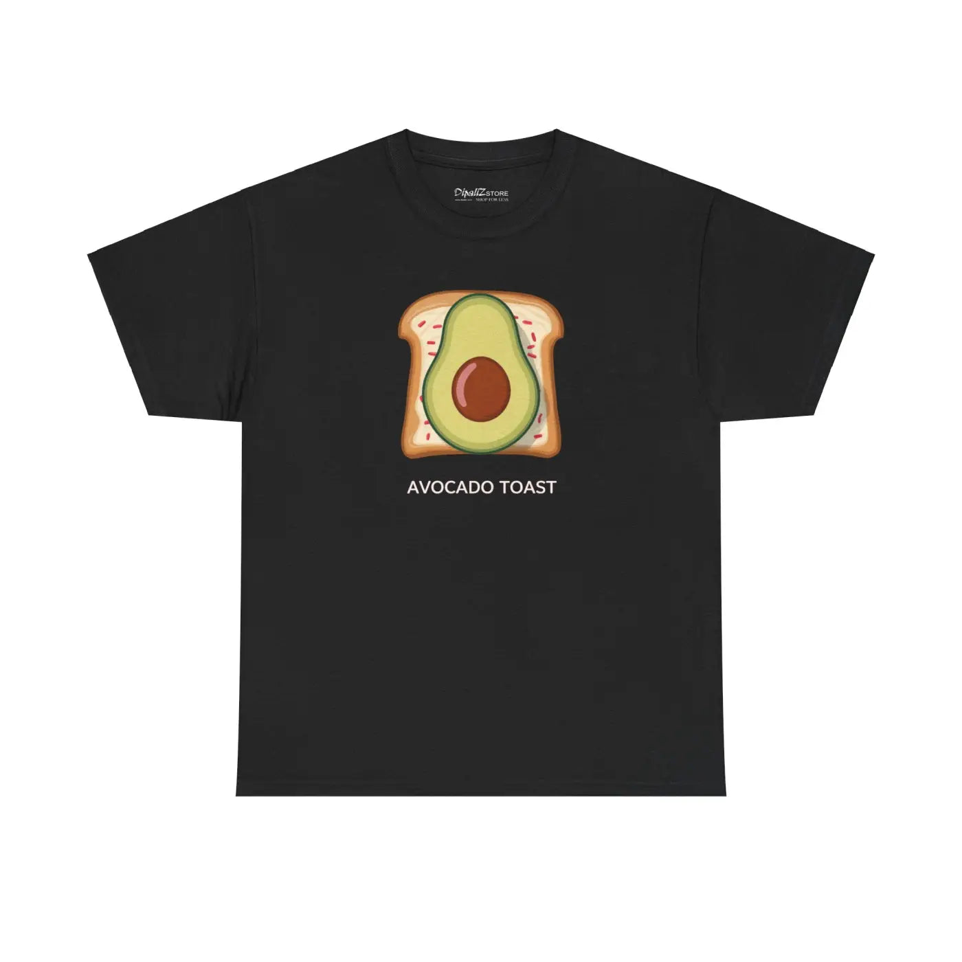Avocado Toast Heavy Cotton Tee – Eco-friendly - Dipaliz