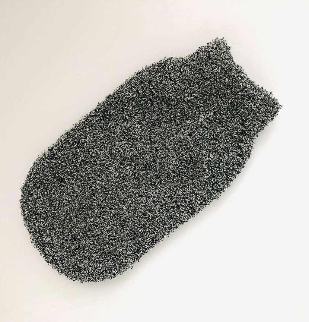 EcoFreax Bath hemp fiber body exfoliating scrubber glove