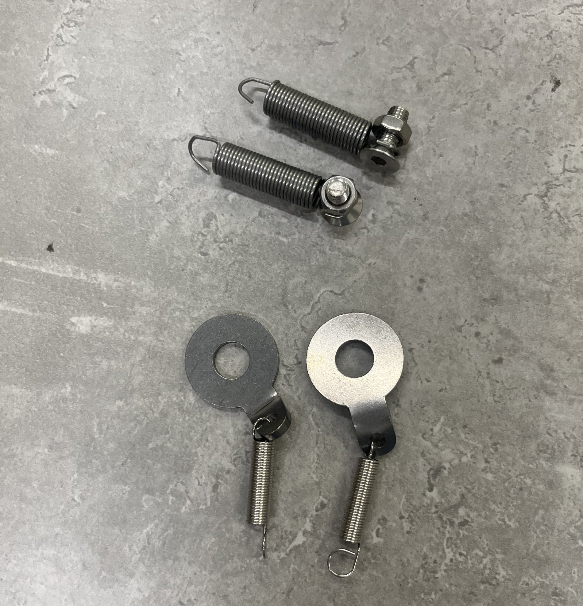 Pilates Reformer Replacement Parts Kit – Footbar Bolts and Spring Hardware Set - PA00117
