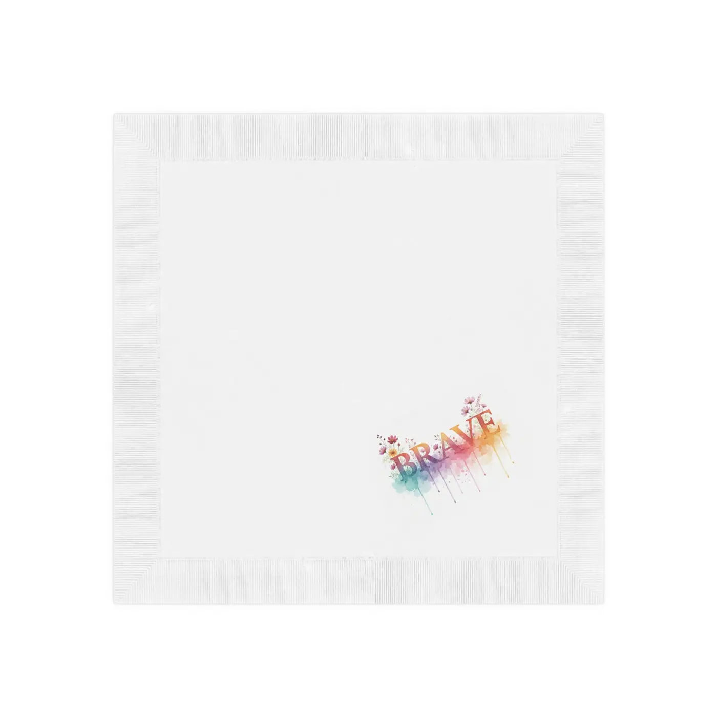 Brave Watercolor Cocktail Napkins – Paper Decor - Dipaliz