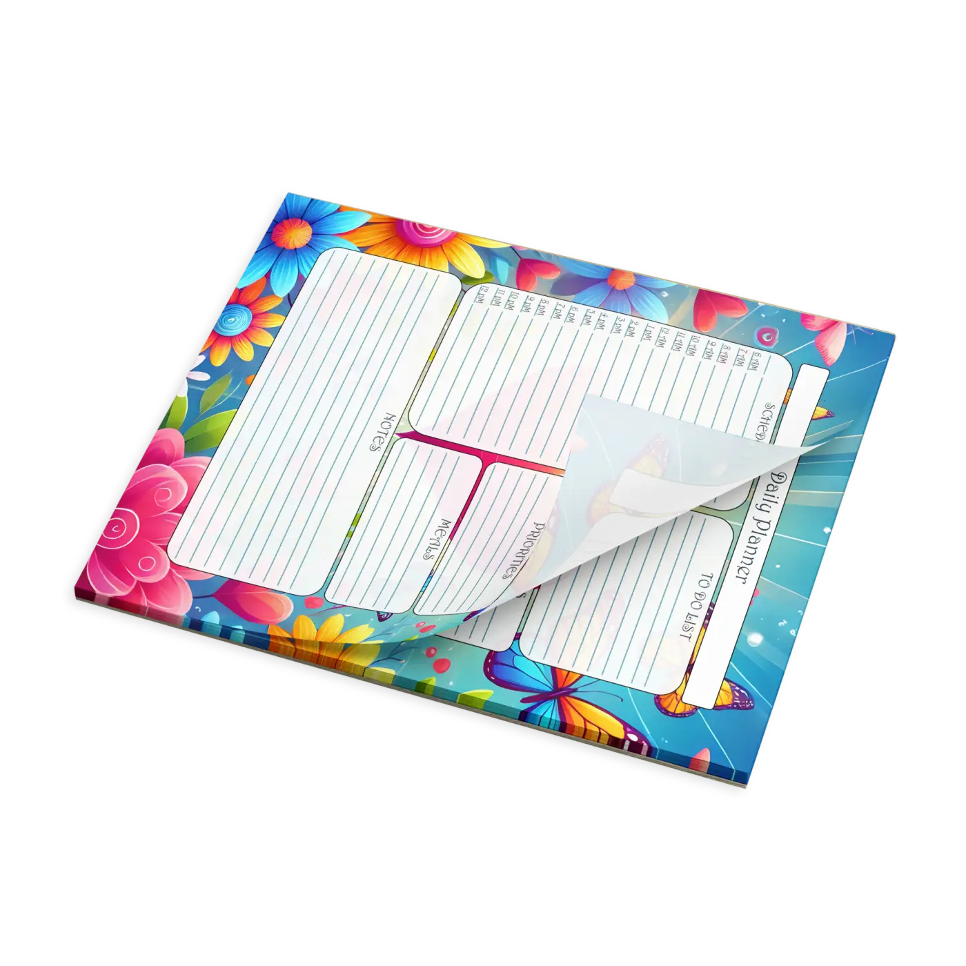 Butterfly Daily Planner – Eco Friendly Notepad - Dipaliz