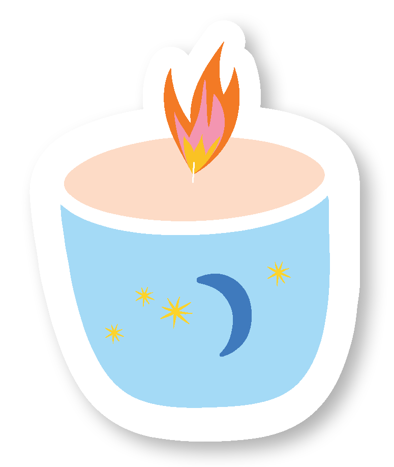 "Winter Dreaming" Assorted Hand-Drawn Adorable Individual Stickers (S, M, L)