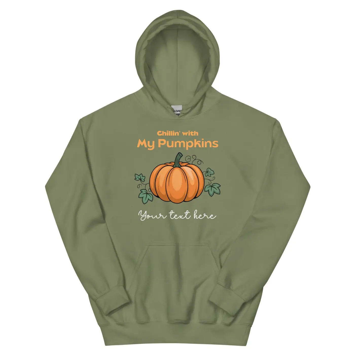 Pumpkins Hoodie – Eco-friendly Women’s Clothing - Dipaliz