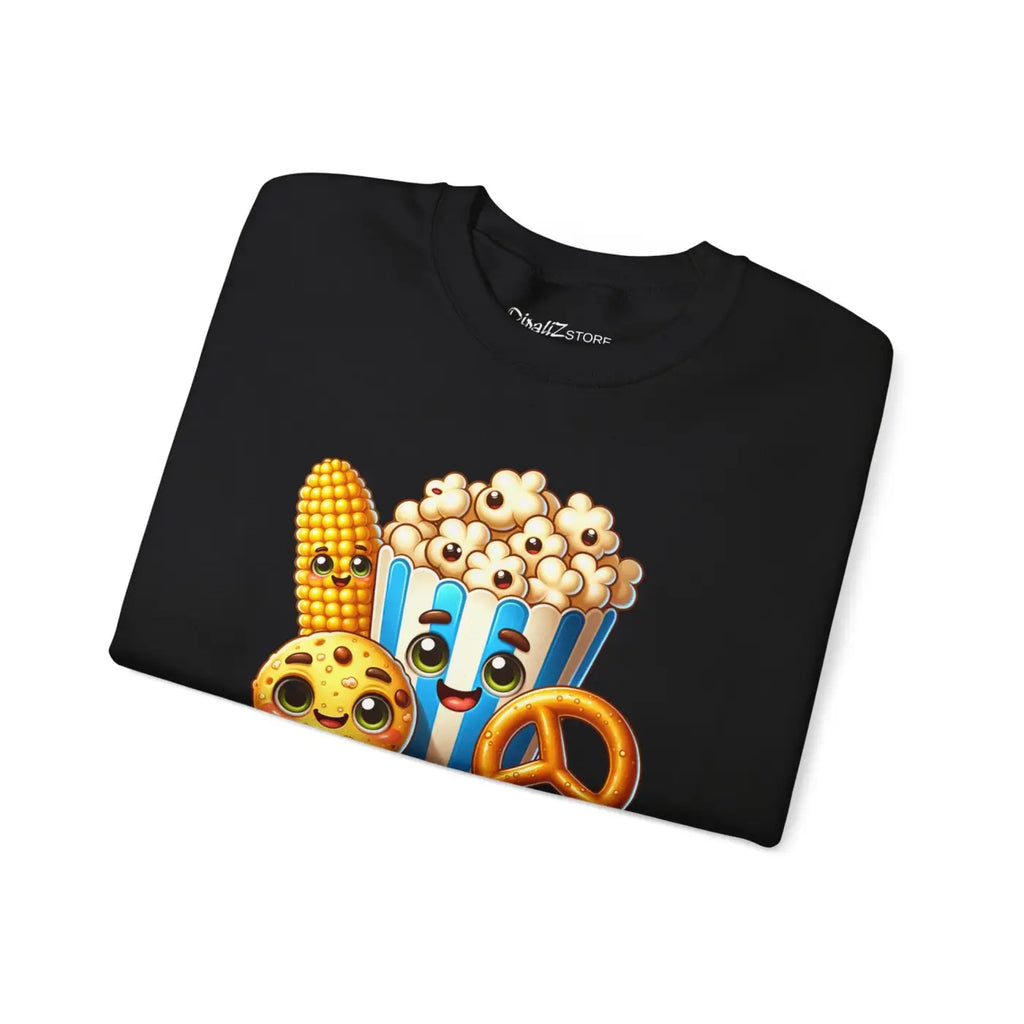 Snackaholic Crewneck Sweatshirt – Eco-friendly - Dipaliz