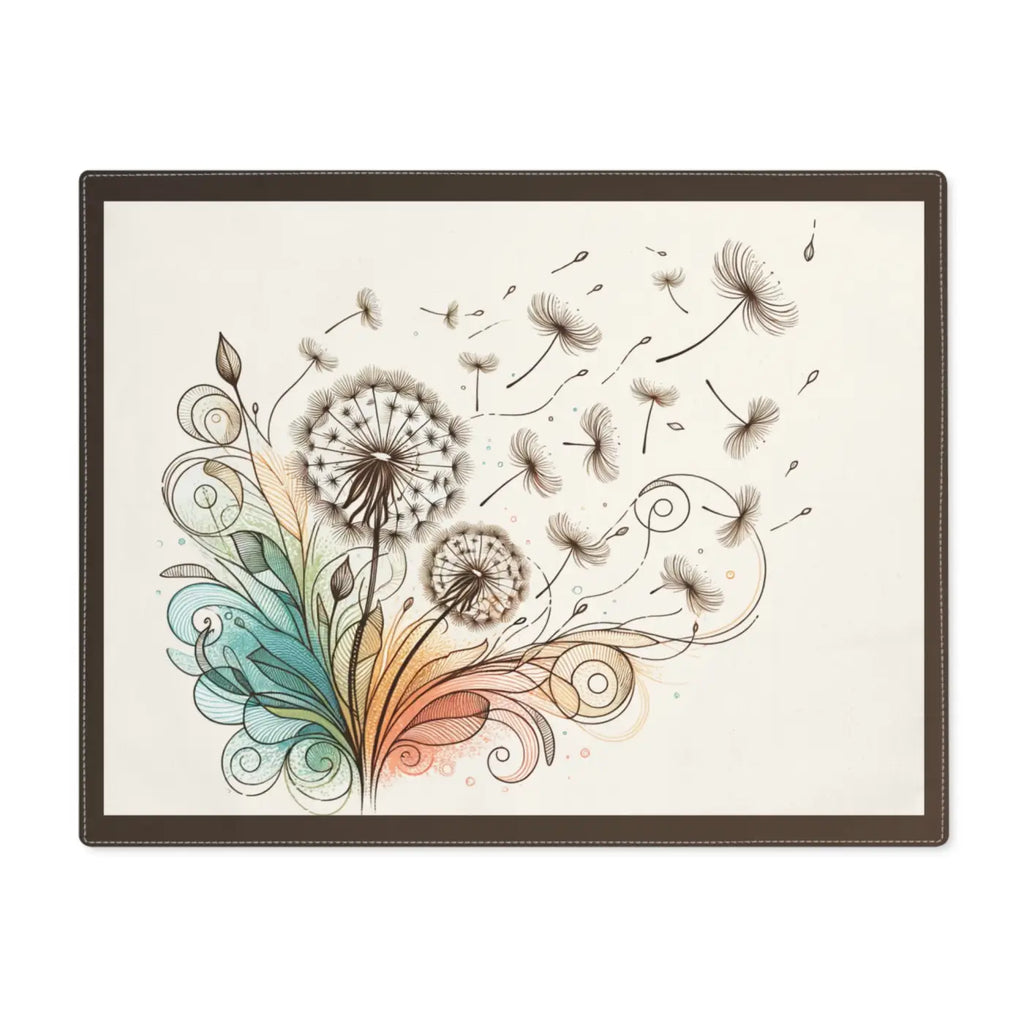 Dandelions Cotton Placemat – Eco Friendly - Dipaliz