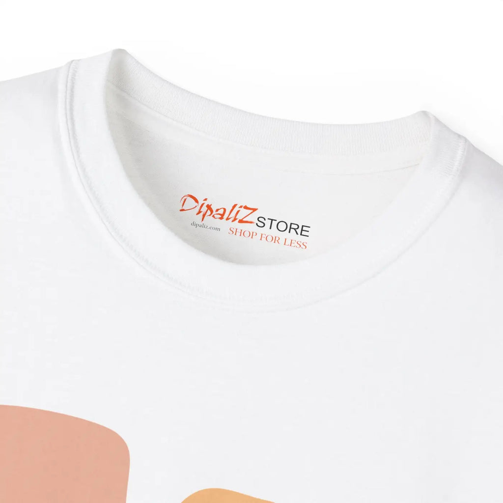 Abstract Face Ultra Cotton Tee - Eco-friendly - Dipaliz