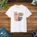 Abstract Face Ultra Cotton Tee - Eco-friendly - Dipaliz