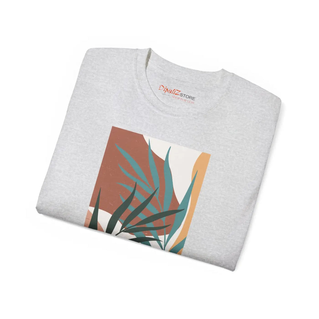 Abstract Foliage Ultra Cotton Tee - Eco-friendly - Dipaliz