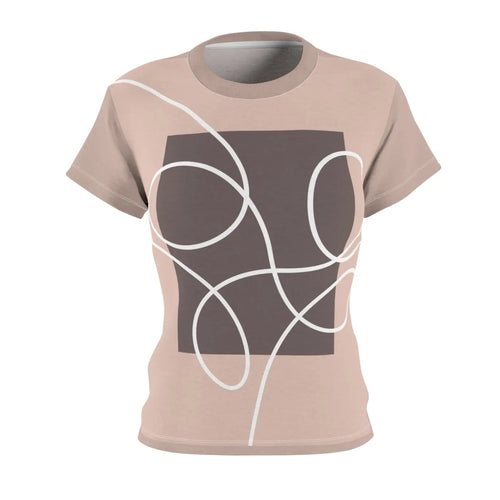 Abstract Pattern Tee – Eco-friendly Women’s Clothing - Dipaliz