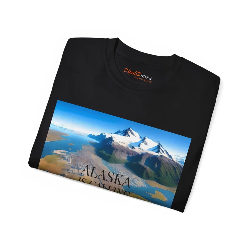 Alaska is Calling Ultra Cotton Tee – Eco-friendly - Dipaliz