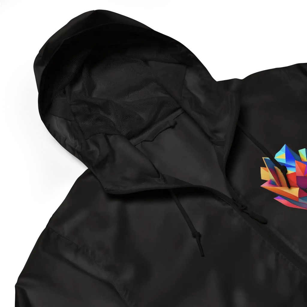 Geometric Pattern Zip Jacket – Eco-friendly Clothing - Dipaliz