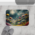 Purple Bath Mat – Eco-friendly Microfiber - Dipaliz